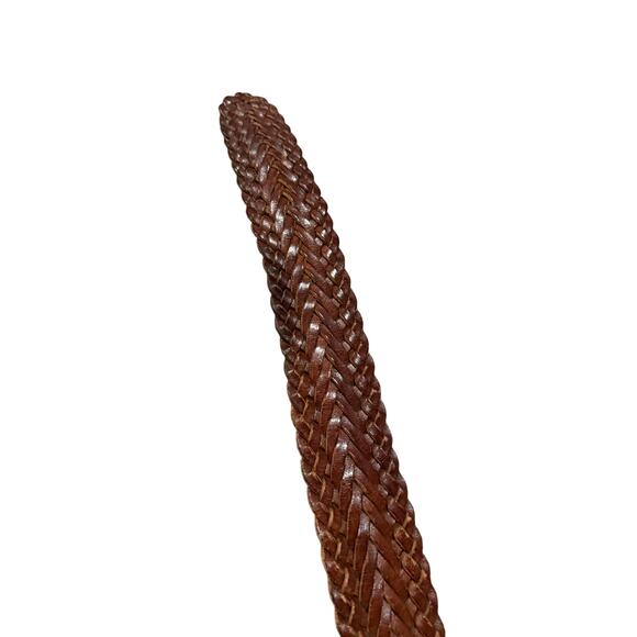 VTG Polo Ralph Lauren Wide Braided Belt Women\'s Sz. 26 main image 4